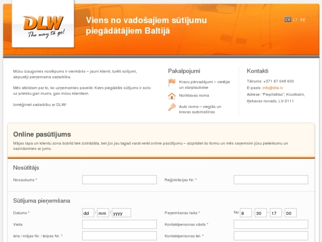 DLW, SIA