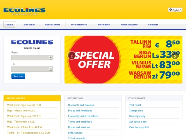 ECOLINES birojs, 