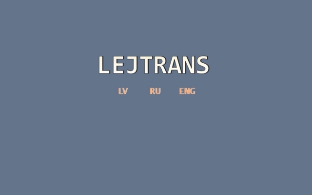 Lejtrans, SIA